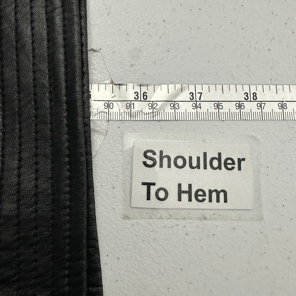 Bagatelle‎ Womens Moody Sheer Duster Jacket Size M Gothic Noir Mid Length - Picture 7 of 8